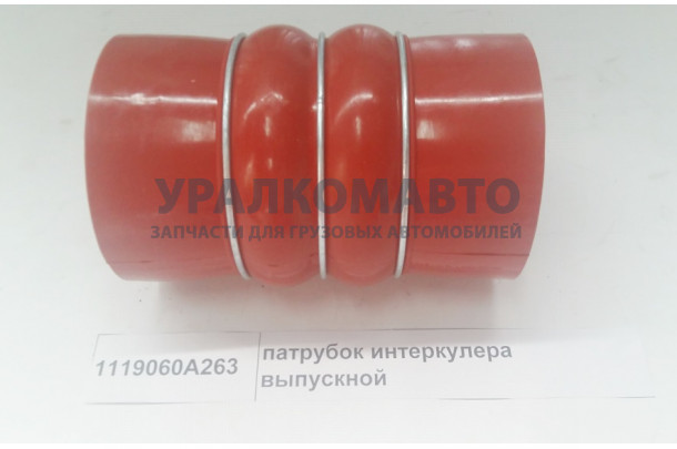 Патрубок интеркулера выпускной